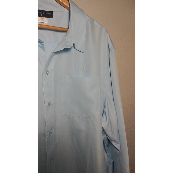 Enterprise Holdings Shirts Enterprise Holdings Mens Solid Blue